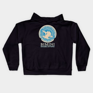 Hammerhead Shark Diving Bimini Kids Hoodie